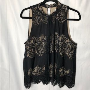 Love fire lace top
